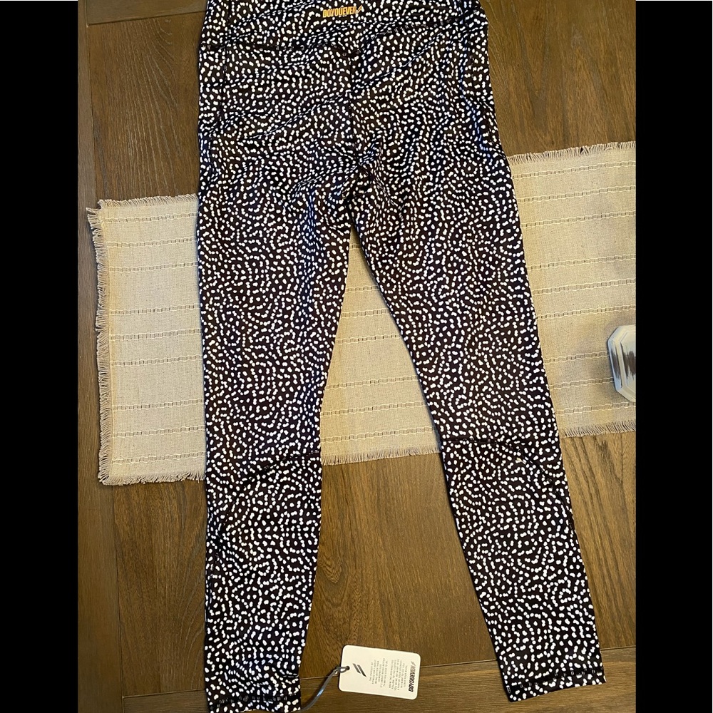 DOYOUEVEN Excel Leggings Black Speckle